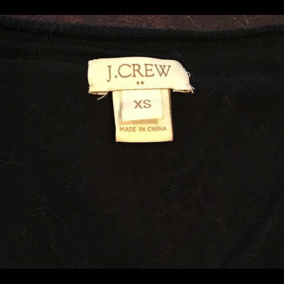 J. Crew Navy, White, and Pink Sweater - Picture 2 of 4